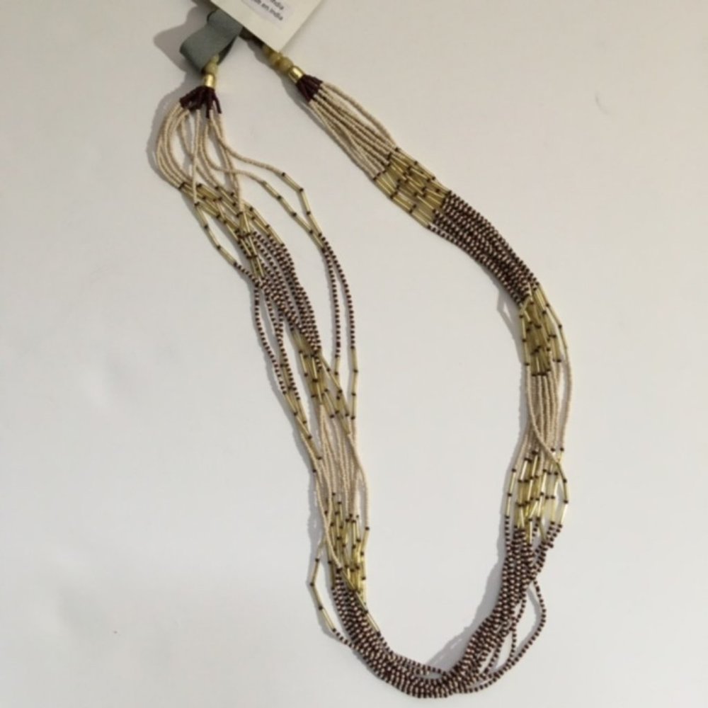 Anthropologie Beaded Necklace